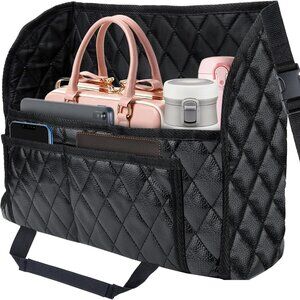 Car Storage Mesh Bag Front Seat Storage Hanging Bag, Multifunctional Car Storage